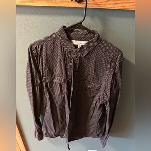 PD&C Black and White Patterned Shirt